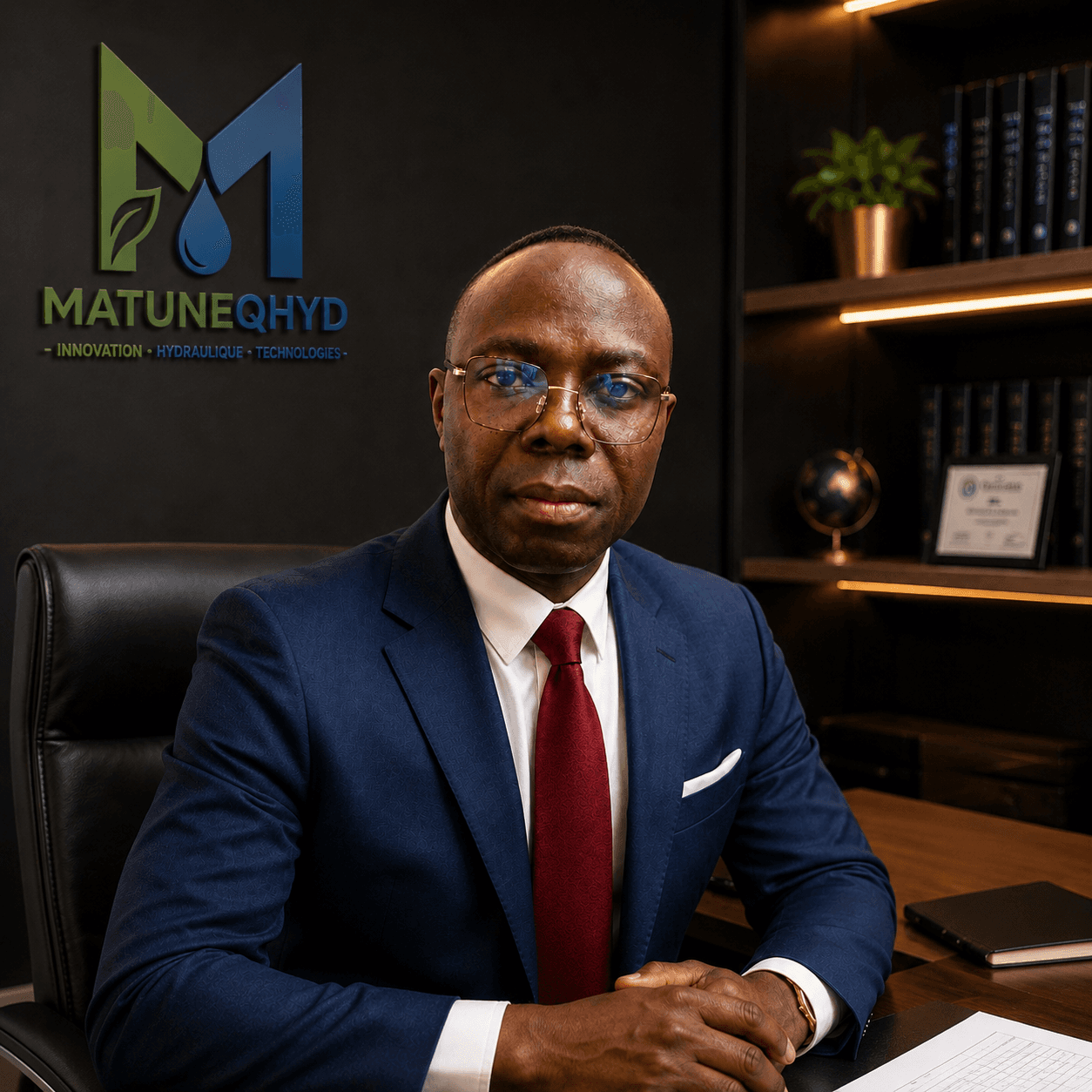 Portrait de Yves Agbevivi, Fondateur de MATUNEQHYD